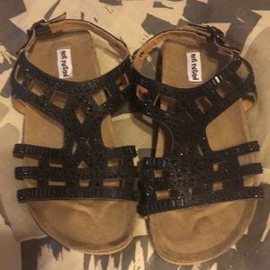 Not Rated Black Sandals